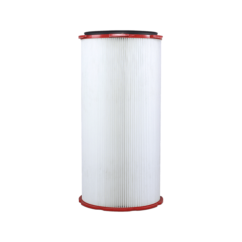 PVC endelokk PTFE sylindrisk filter